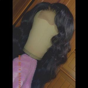 22” Frontal wig.